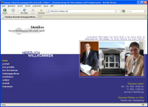Bildschirmfoto Webseite Steubax Steuerberatungsgesellschaft mbH
